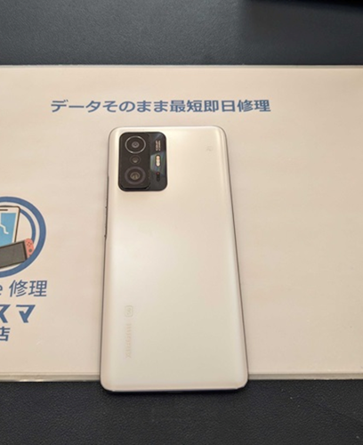 豊川市でXiaomi 11T Proのバッテリー交換】電池の持ちが悪い症状も当日